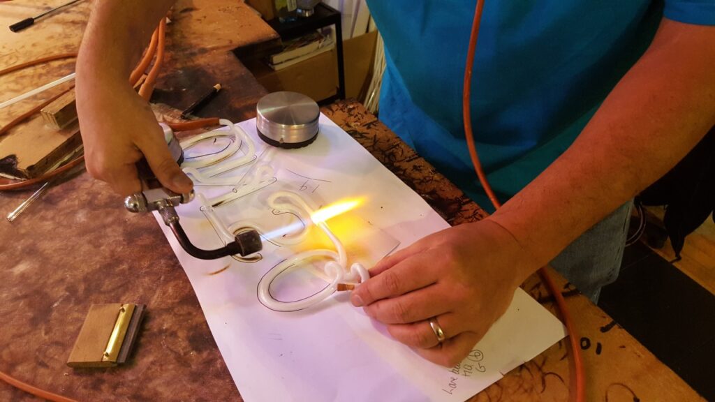 Making of a Neon Sign